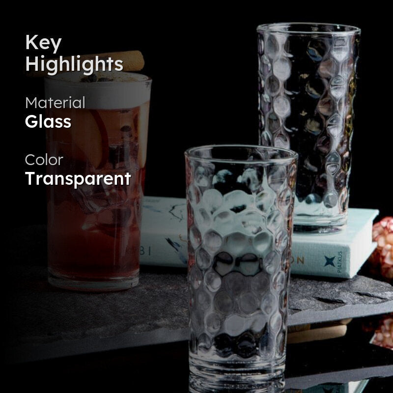 Isadora Glass Tumbler (230 ML) - Set Of Six media 2