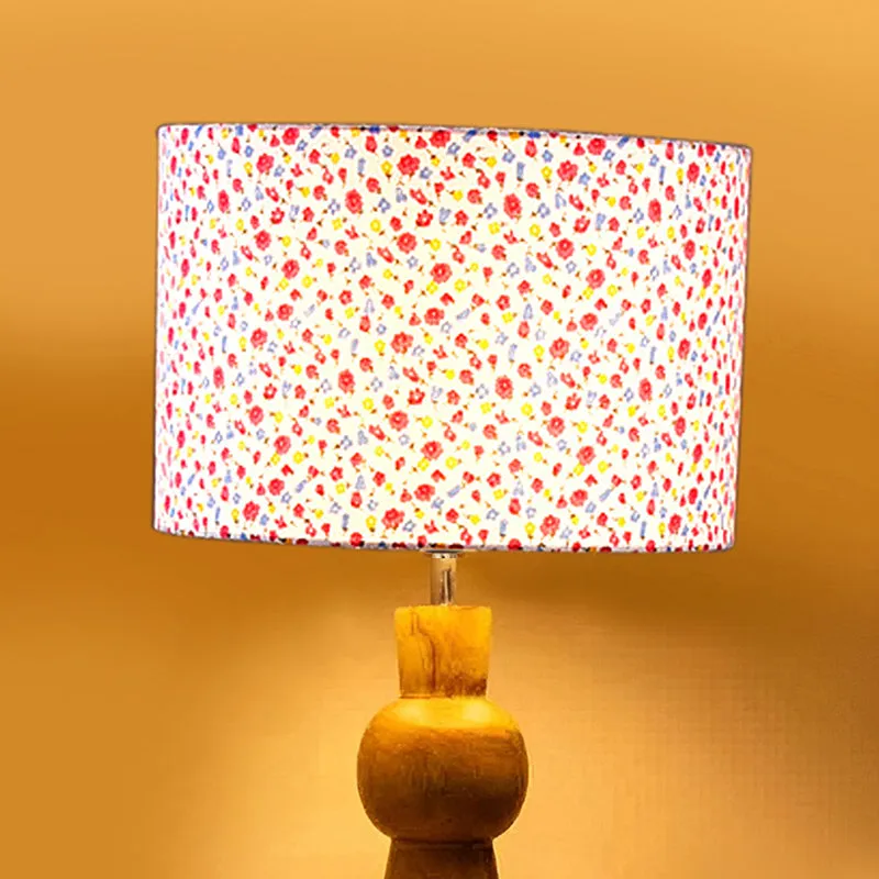 Angler Tiny Fleur Wooden Table Lamp - Multicolor media 4