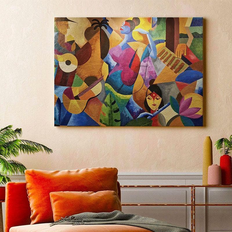 Grace Abstract Art Painting - Gallery Wrap