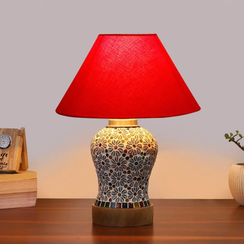 Rafelle Wooden Table Lamp - Multicolor media 3