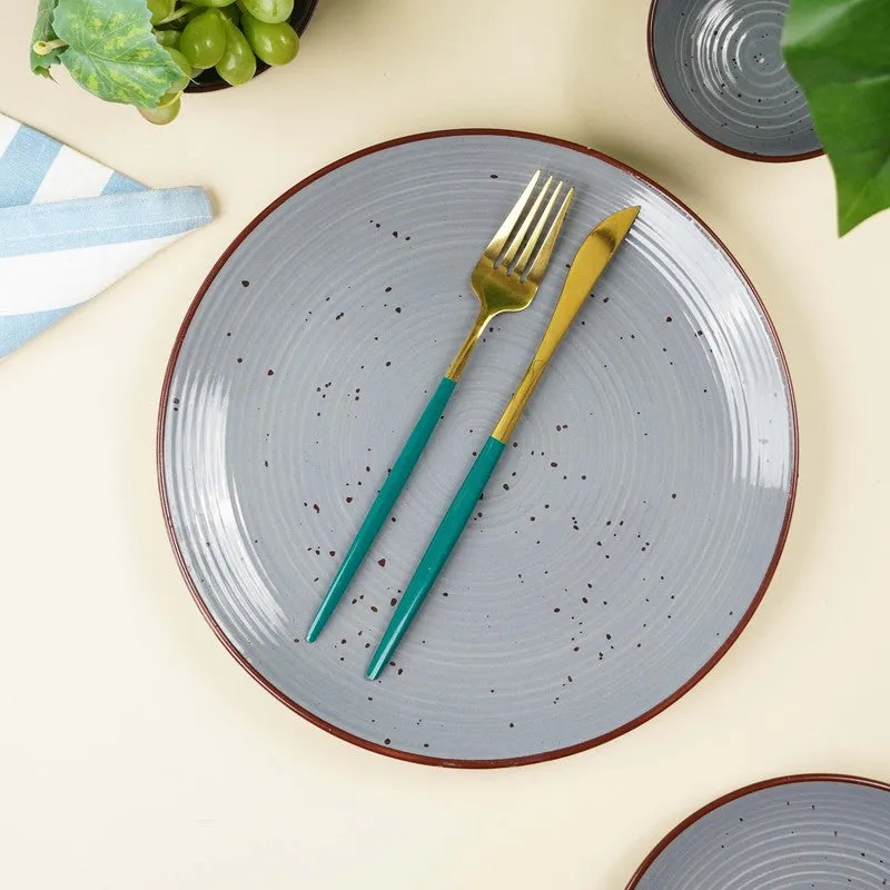 Pebble Grey Ceramic Dinner Set - 18 Piece Set media 5