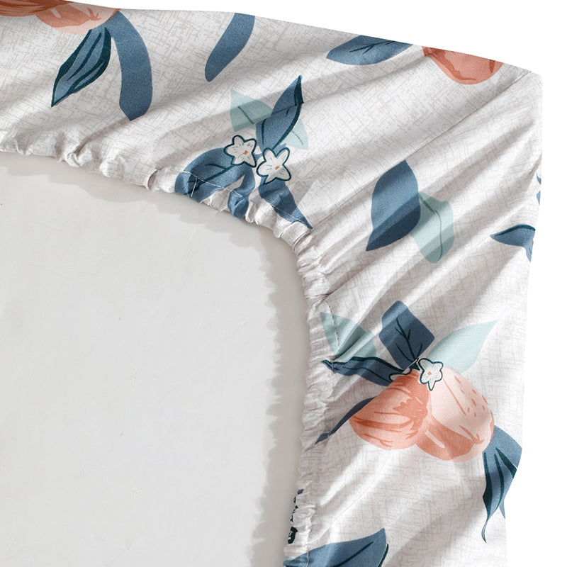 Nadia Fitted Bedsheet - 180 GSM media 9