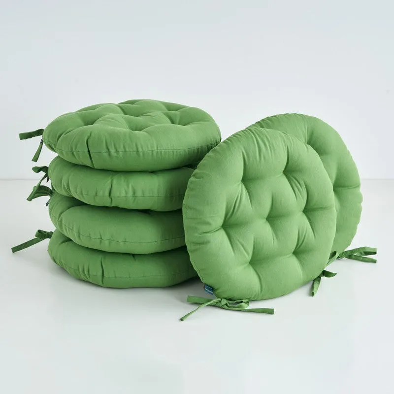 Paylon Chair Pad (Light Green) - Set Of Six media 1