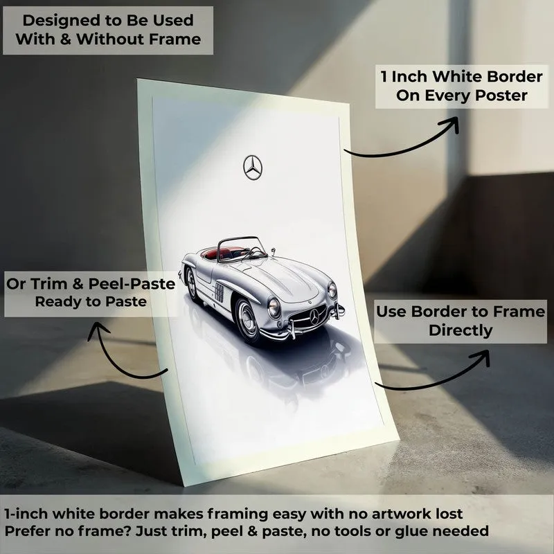 Silver Star Speed Wall Poster media 9