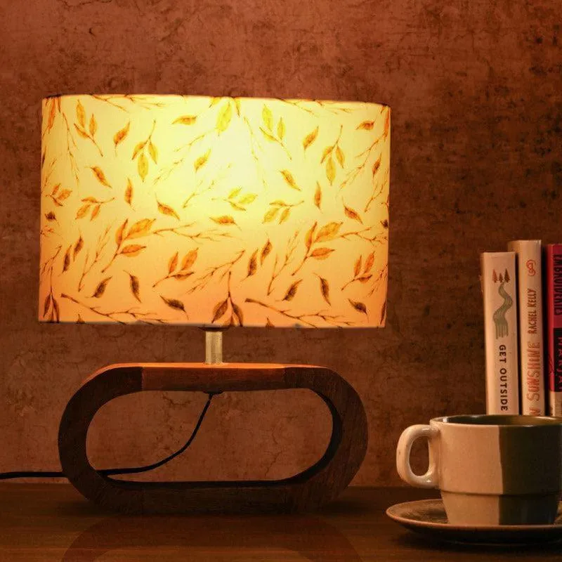 Vine Spread Mirza Fabric Table Lamp - Multicolor media 1
