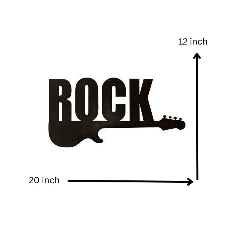 Rock Black Iron Wall Accent media 5