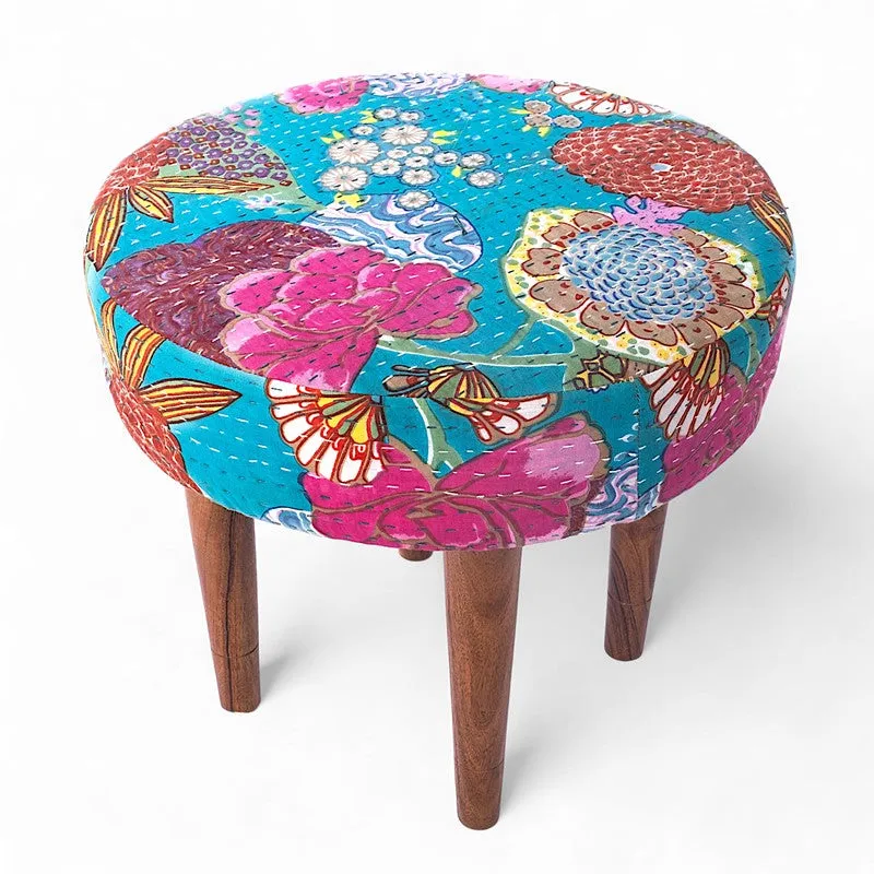 Nynex Sheesham Wooden Stools (Multicolor) - Set Of Two media 3
