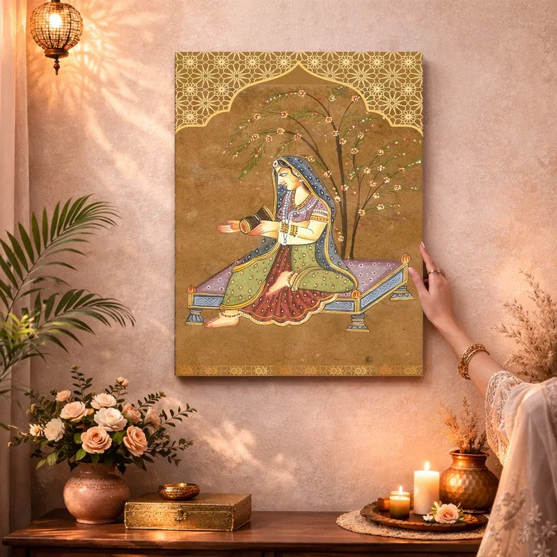 Ragamala Royal Canvas Wall Art & Paintings media 3