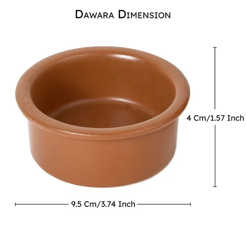 Brew Coffee Ceramic Dabara Set (120 ML) - Four Piece Set media 4