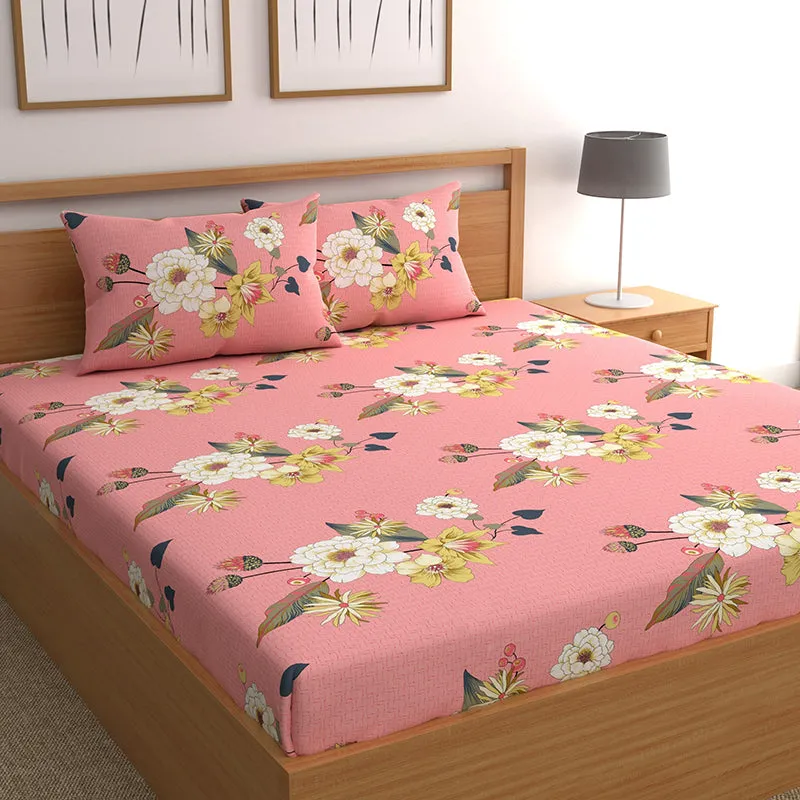 Miriam Fitted Microfiber Microfiber Bedsheet - 150 GSM media 1