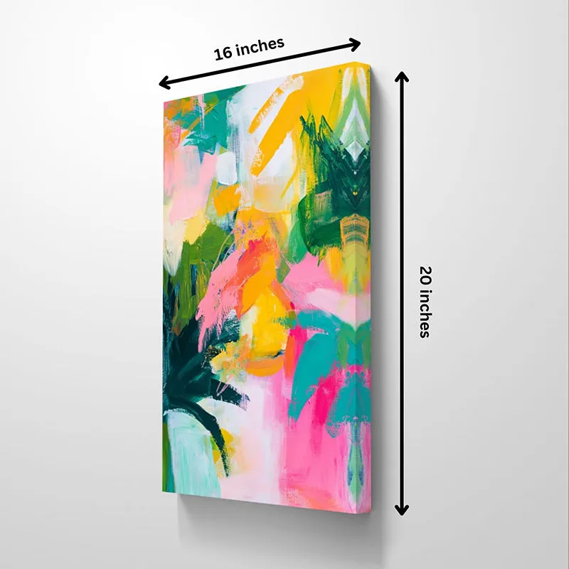Trance Leaflets Wall Painting media 5