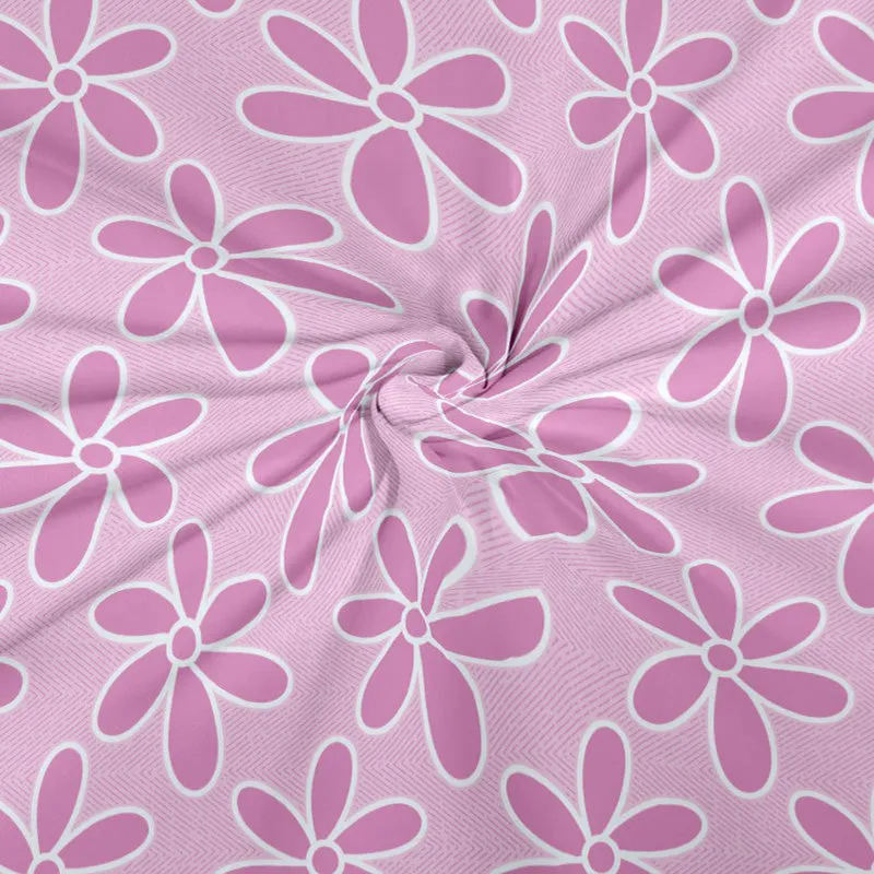 Floral Petal Radiance Curtains - Set of Three media 4