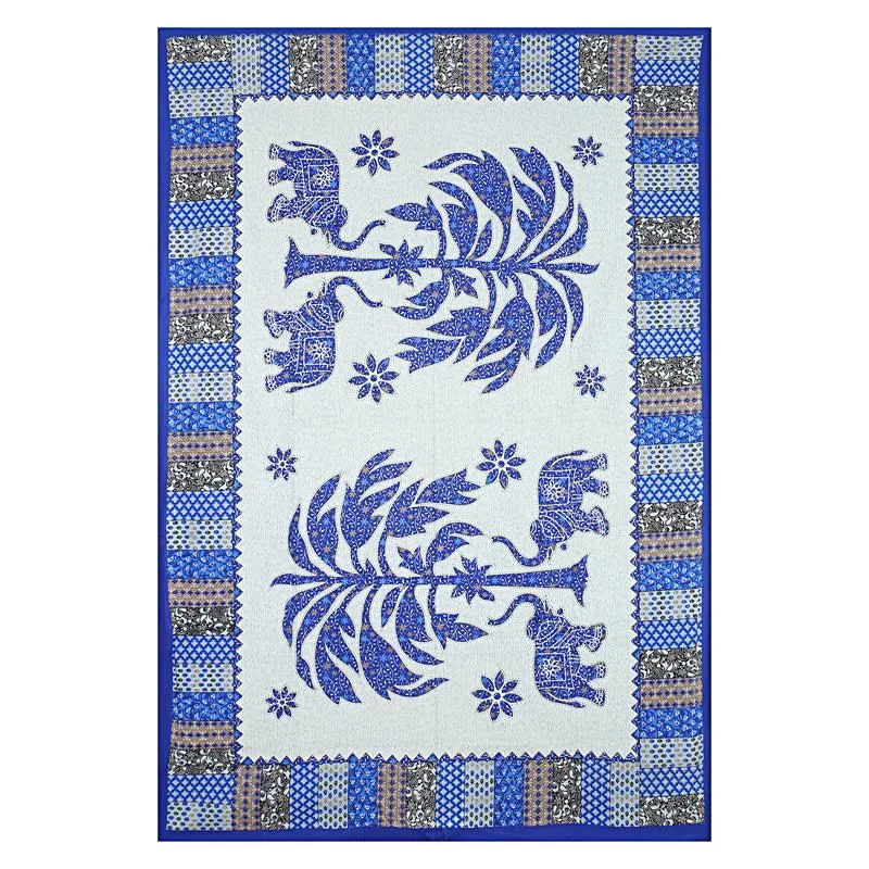 The Palmistree Diwan Set (Blue) - Six Piece Set media 4