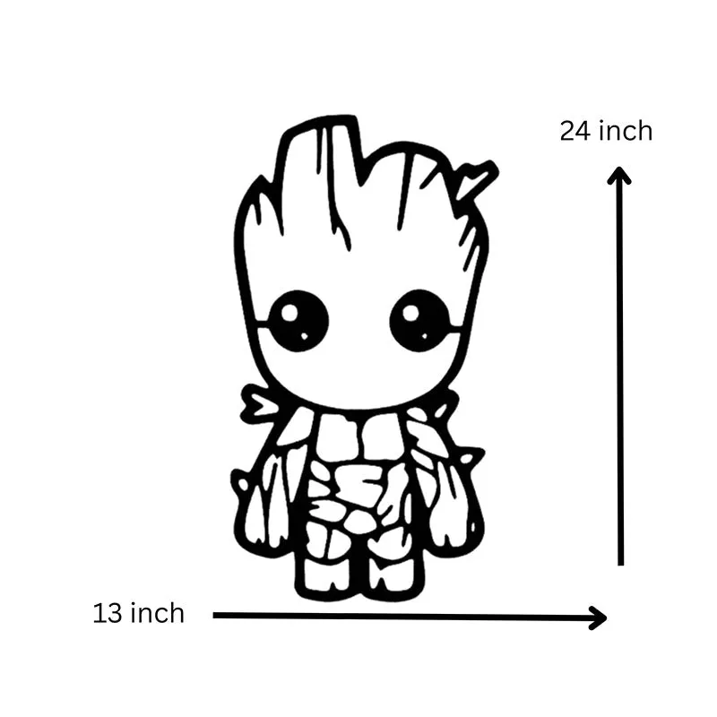 Groot Black Iron Wall Accent media 5