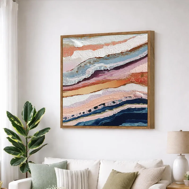 Dreamy Horizon Canvas Wall Art With Frame media 3