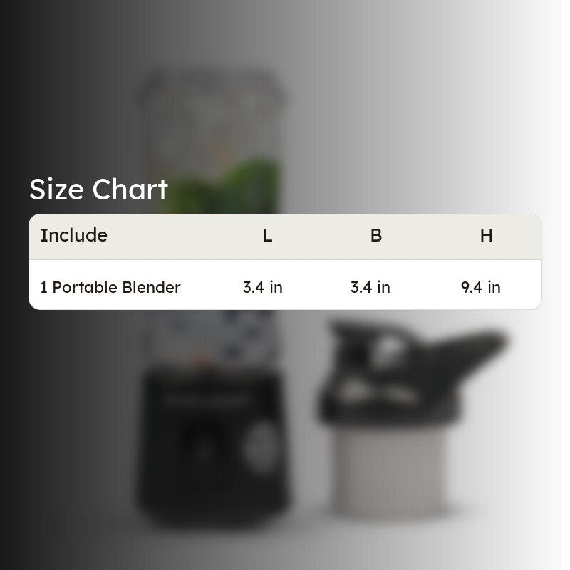 Hamilton Beach Portable Blender - Black media 6