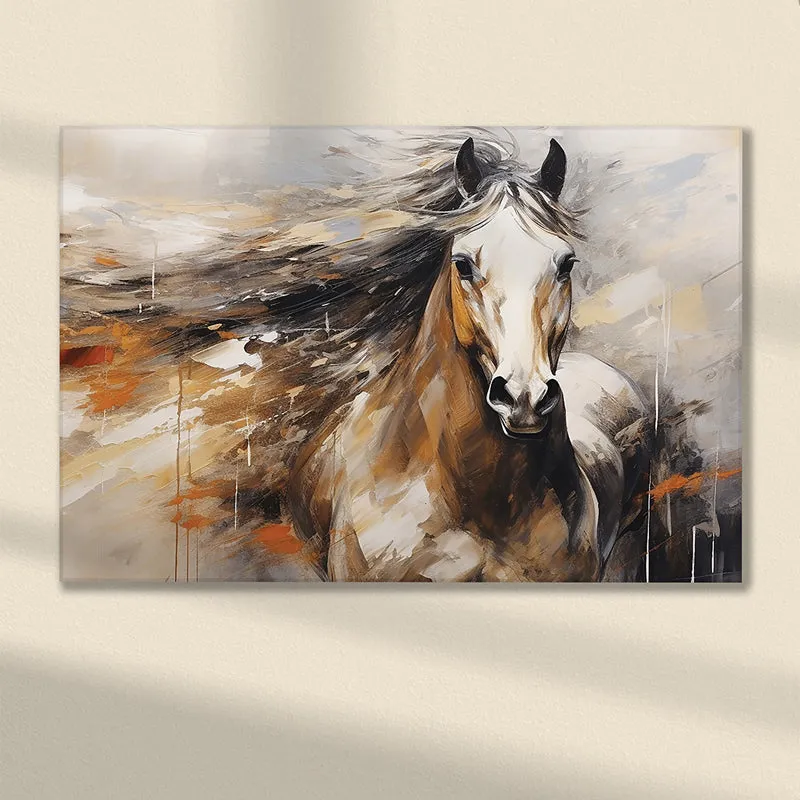 Brushed Stallion Canvas Wall Art media 4