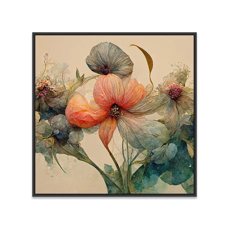 Abstract Bloom Bunch Wall Painting media 5