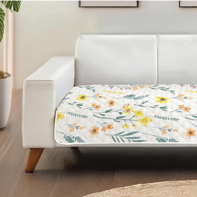 Urban Space Floral Sofa Cover media 4