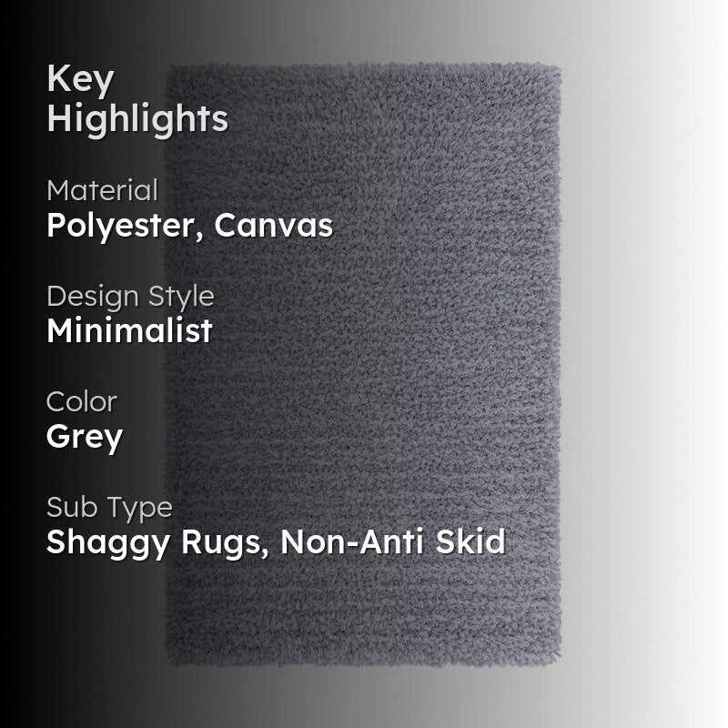 Artisanal Table Tufted Aura Rug - Grey media 2