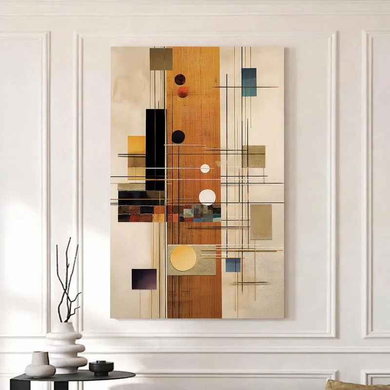 Line Fusion Canvas Wall Art media 5
