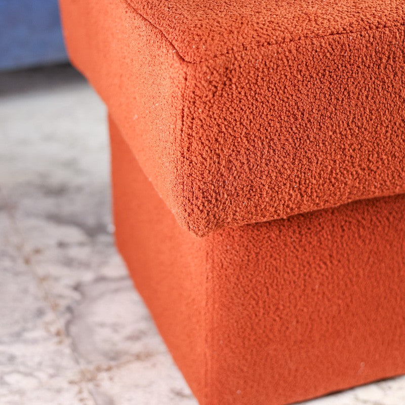 PlushPod Ottoman  Red media 6