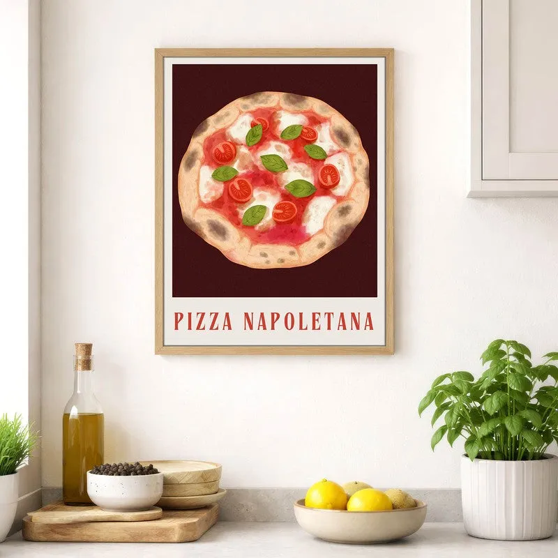 Sizzling Story Archival Canvas Wall Art - Brown media 4