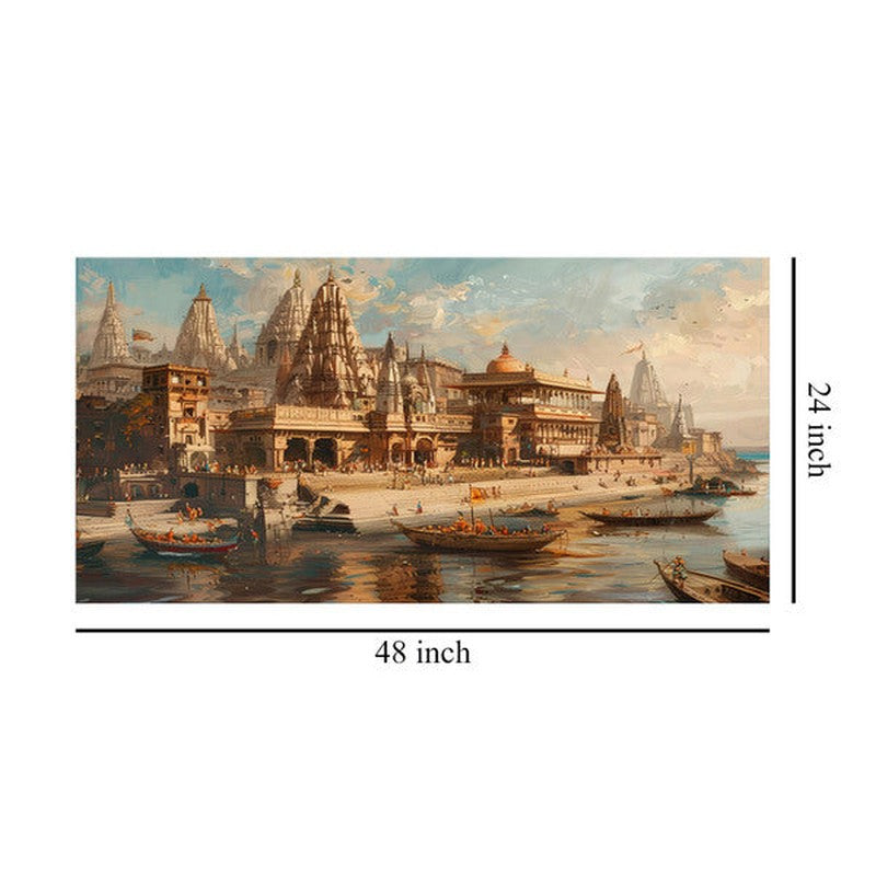 Heritage Temple Poly Canvas Wall Painting media 8