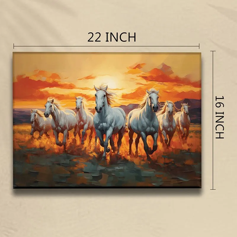 Sunset Gallops Wall Art media 8
