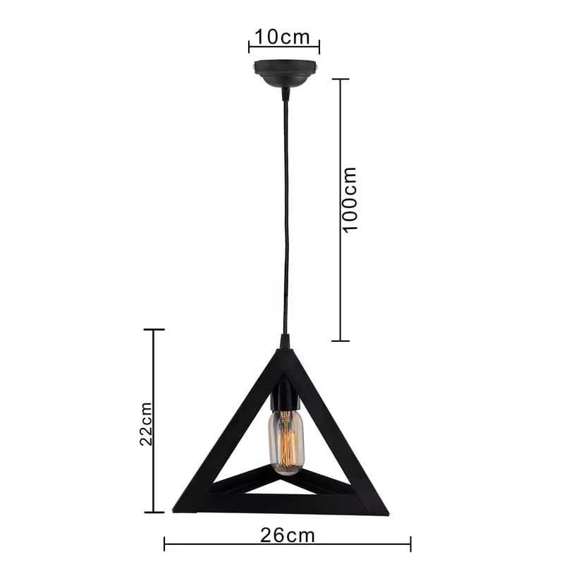 Triathron Ceiling Lamp - Black media 7