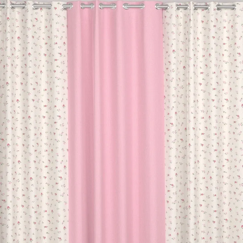 Floral Whisper Glow Curtains - Set of Three media 6