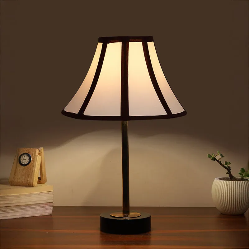Stripra Rodin Wooden Table Lamp - White media 1