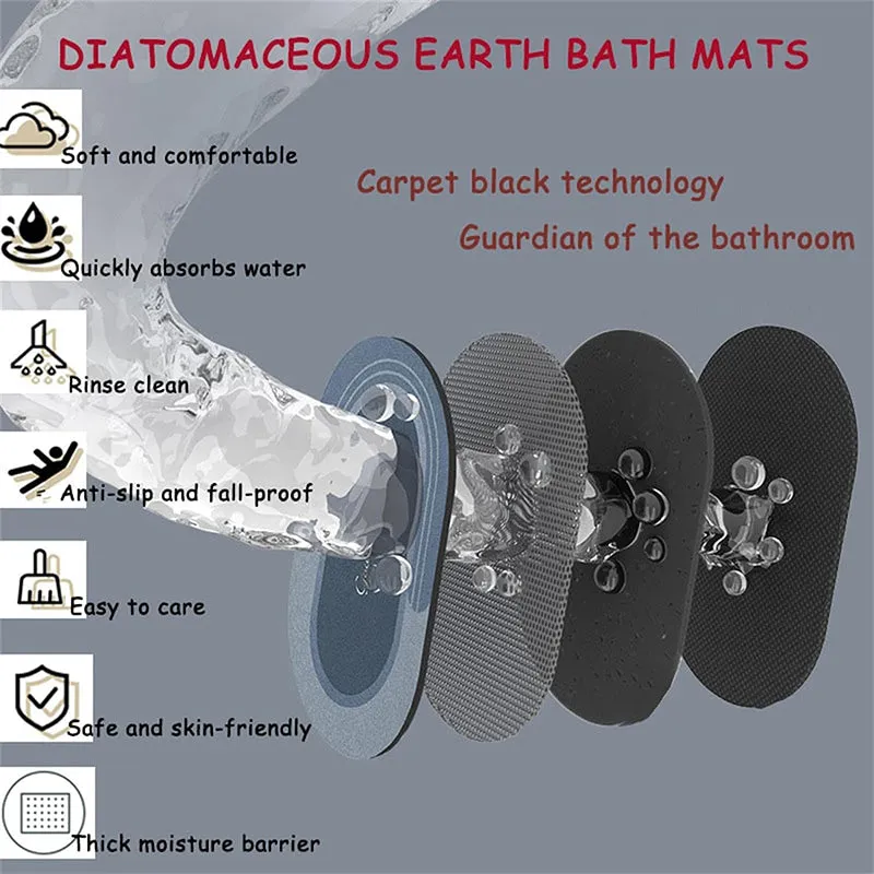 Man On Moon Anti-Skid Rubber Bath Mat media 6