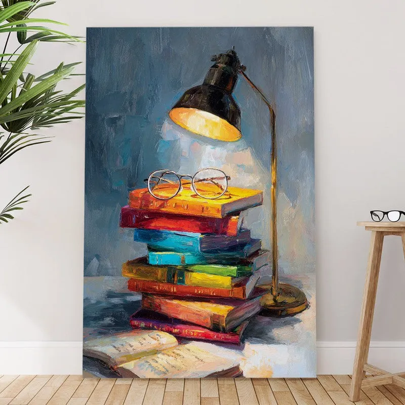 Cozy Reading Nook Canvas Wall Art media 6