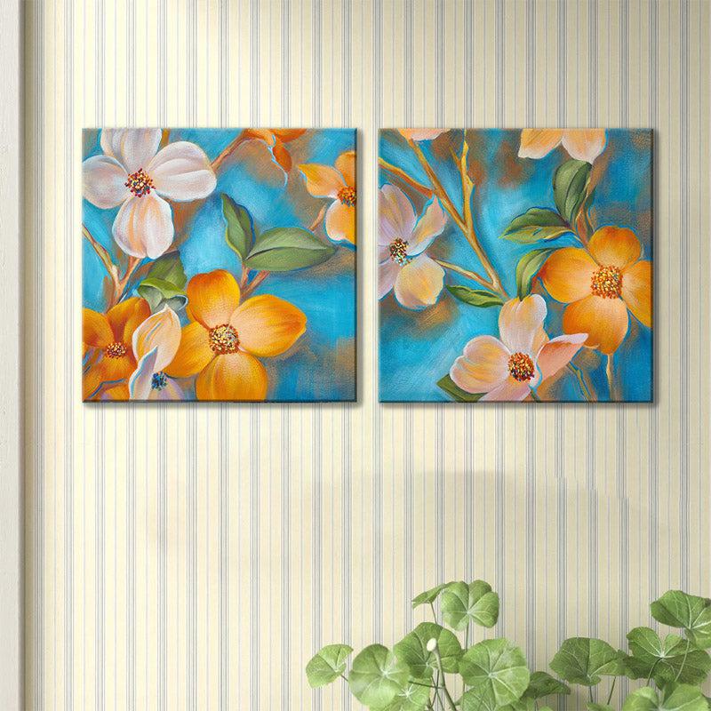 Birdie Floral Wall Art - Set Of Two