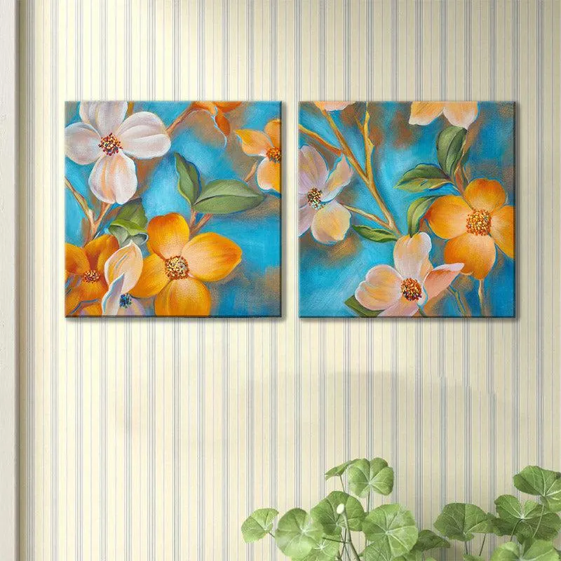 Birdie Floral Wall Art - Set Of Two media 1