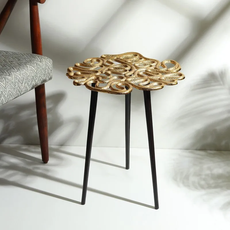 Bloom Craft Side & Bedside Tables - Gold media 3