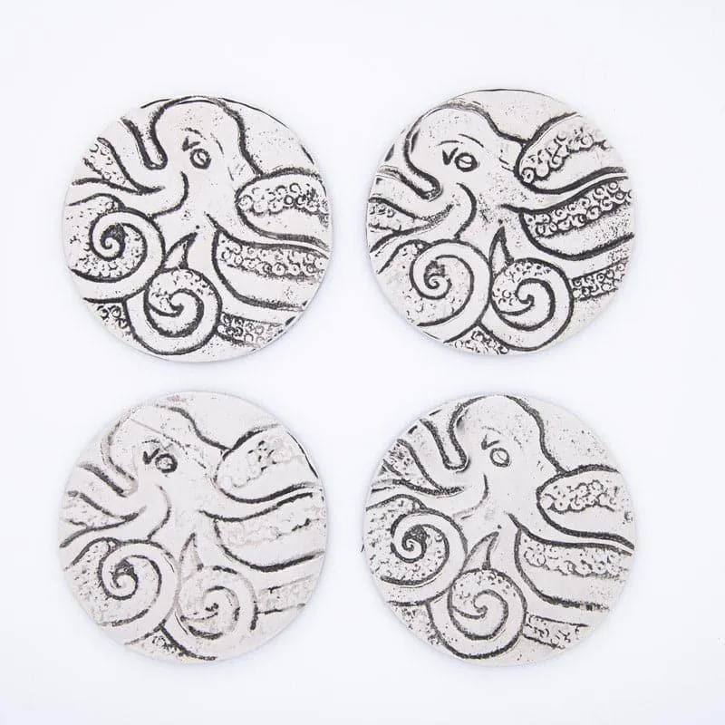 Octopus Tangle Coaster - Set Of Four media 3