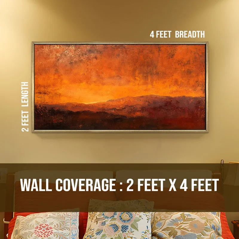 Sapphire Silence Canvas Wall Art media 8