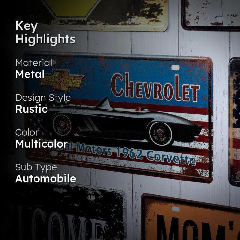 Chevrolet Metal Wall Accent media 2