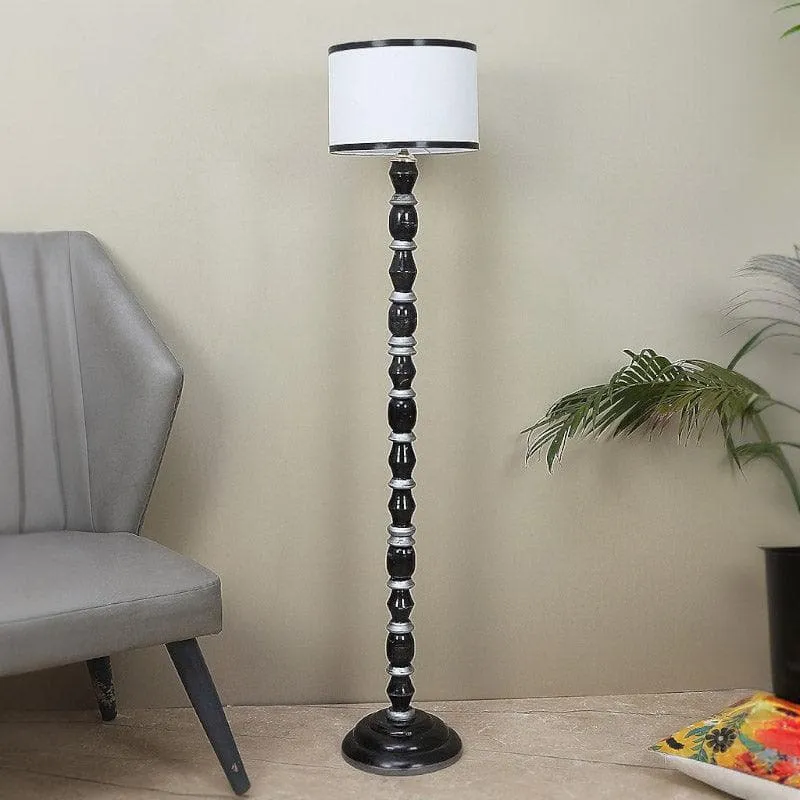 Moha Floor Lamp - White & Black media 3