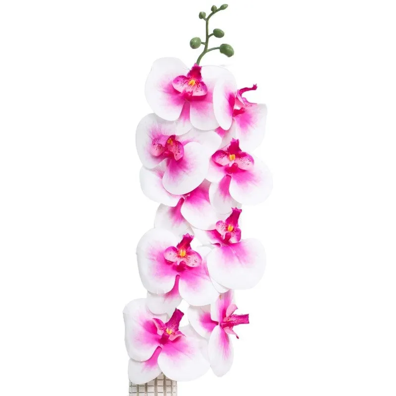 Graceful Artificial Orchids Flower Stick - Light Pink media 4