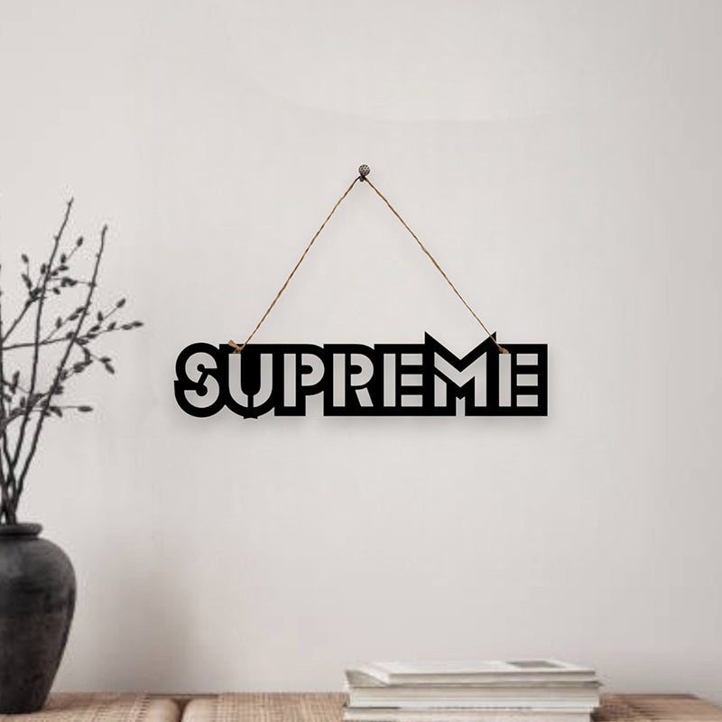 Supreme Mild Steel Wall Accent