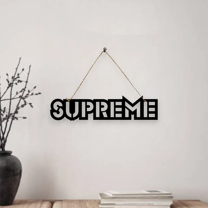 Supreme Mild Steel Wall Accent media 1