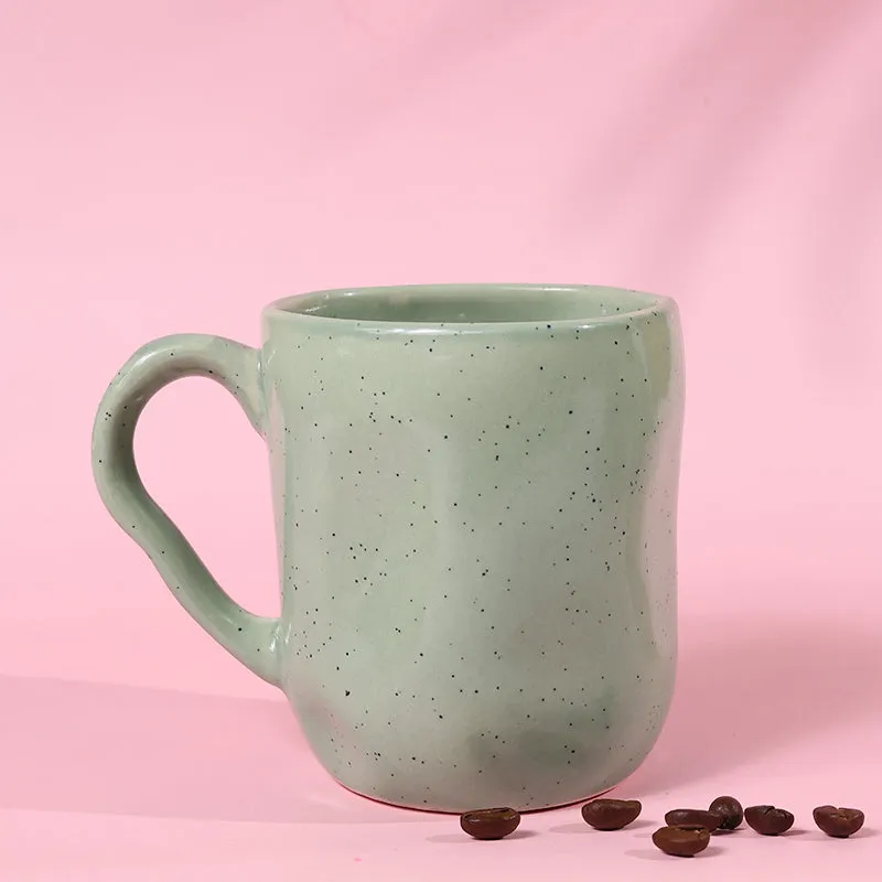 Moreno Ceramic Coffee Mug (320 mL) - Green media 7