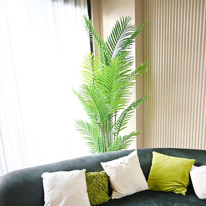 Palmera Artificial Areca Palm With Black Plastic Pot - 198 cm (6.5 ft) media 7