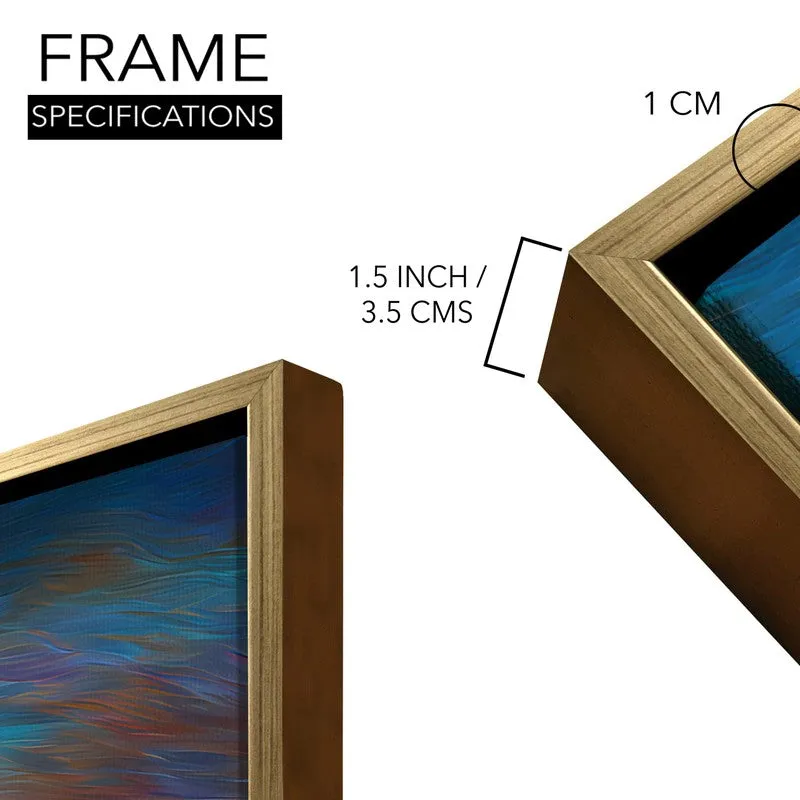 City Serenade Canvas Wall Painting With Frame media 8