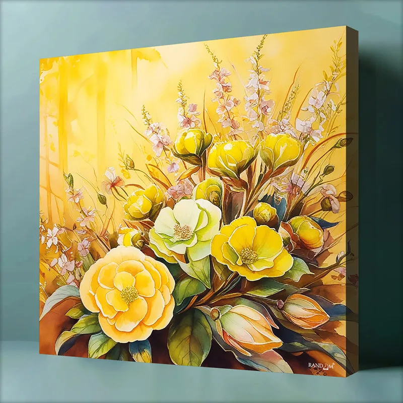 Painted Petal I Wall Painting media 6