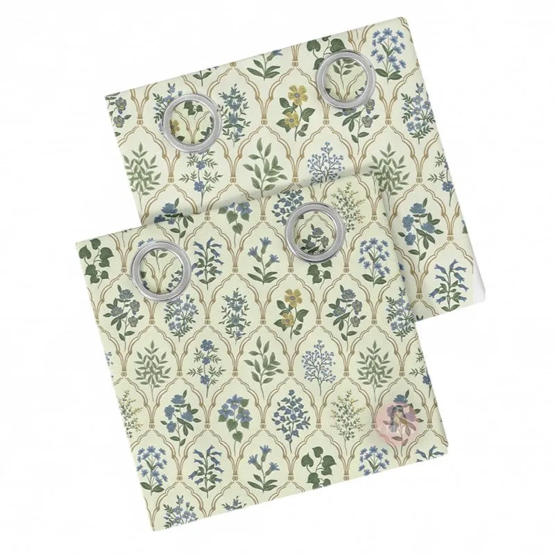 Petal Breeze Bliss Curtains - Set of Two media 5