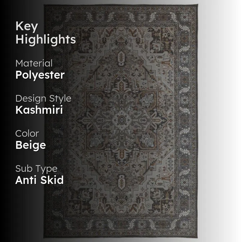 Ranvi Ethnic Anti Slip Carpet media 2